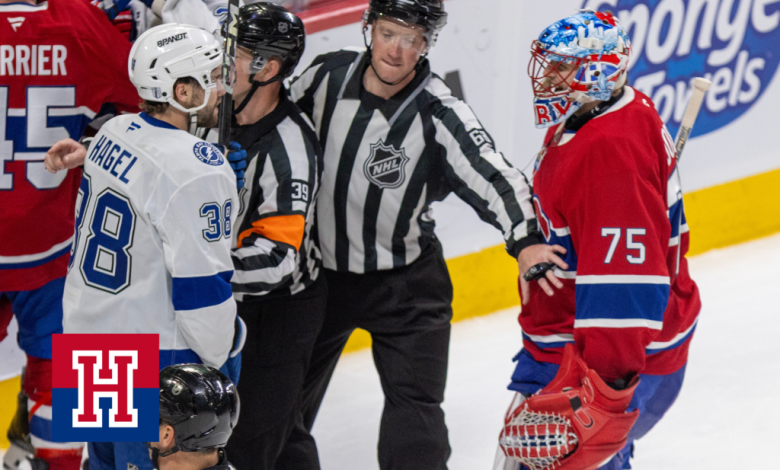 Officiating blunders tarnish Canadiens-Lightning series | HI/O Bonus