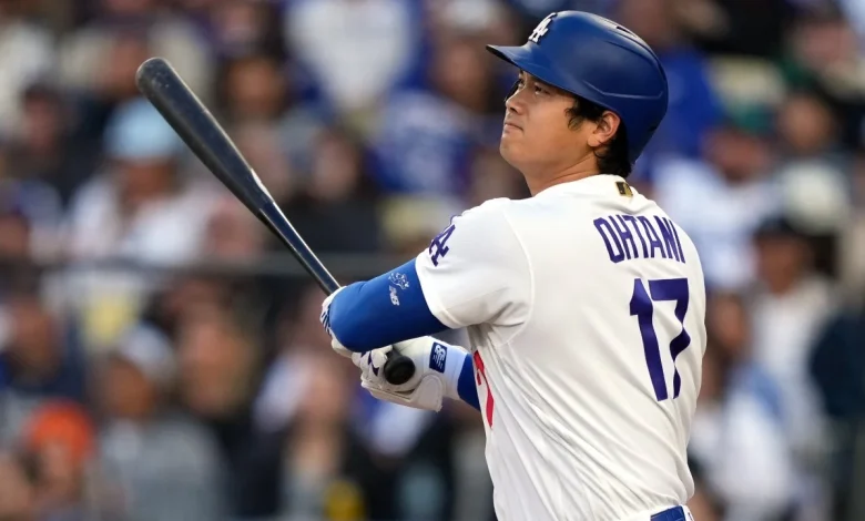 Ohtani sparks Dodgers with leadoff homer, six hitless innings in win over Rockies