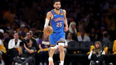 Oklahoma City Thunder guard Ajay Mitchell is never shaken by the moment