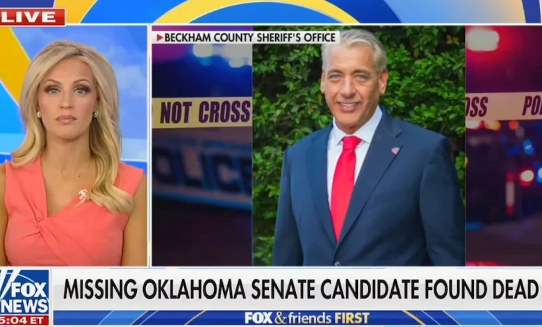 Oklahoma Senate Candidate Barry Christian Found Dead