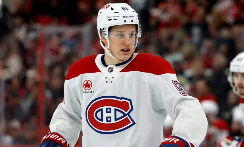 Oliver Kapanen out of Canadiens lineup for Game 3 vs. Hurricanes