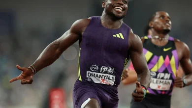 Omanyala clocks 9.94 seconds to win Diamond League race in China