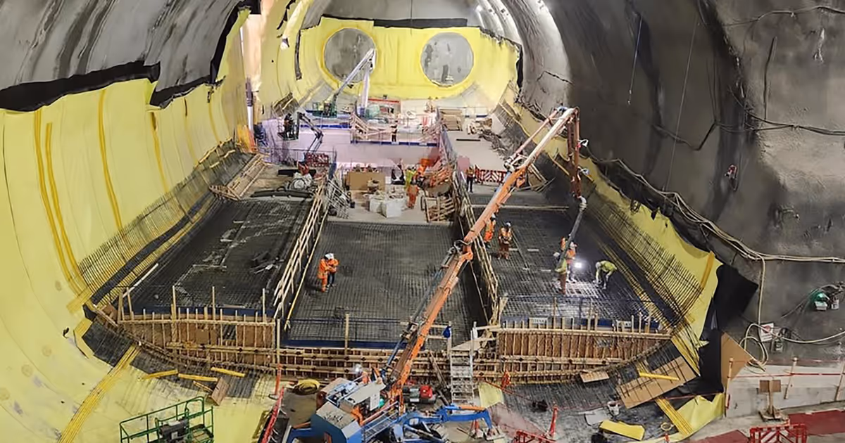 Ontario Line subway station looking spectacularly massive in new photos
