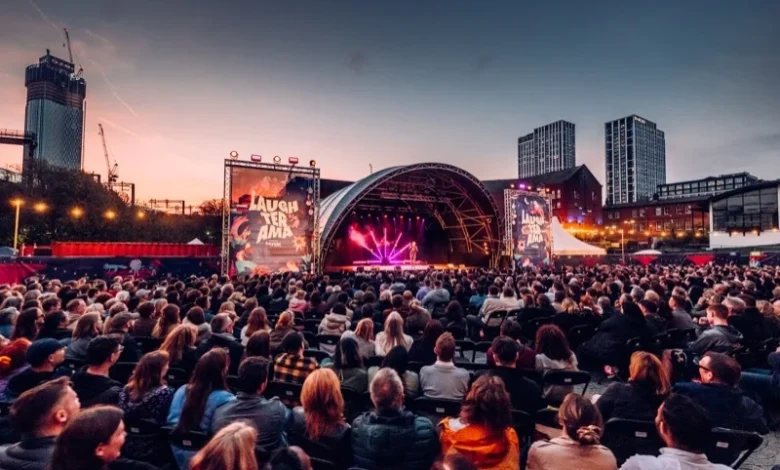 Open-air comedy festival Laughterama returns to castlefield bowl for its fifth annual event