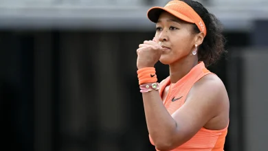 Osaka regroups against inspired Lys to reach Rome third round