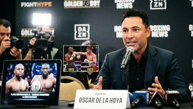 Oscar De La Hoya Says Floyd Mayweather Was Better Than Terence Crawford