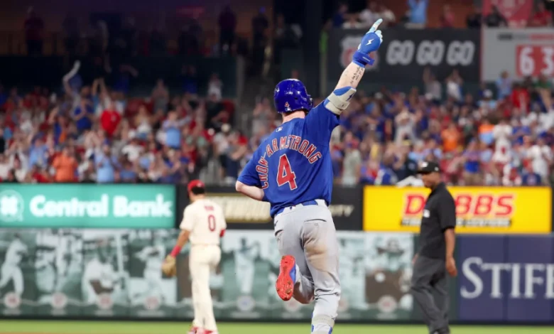 Overrated? Pete Crow-Armstrong quiets Cardinals’ shirtless ‘Tarps Off’ fans with huge homer, sliding catch