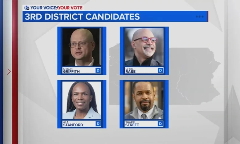 PA primary election 2026: Philadelphia voters turn out for competitive 3rd Congressional District race