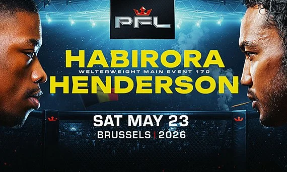 PFL Brussels ‘Habirora vs. Henderson’ play-by-play, results & round scoring