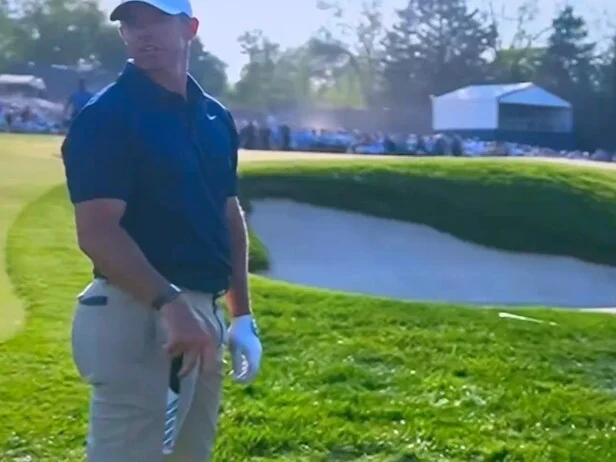 PGA Championship 2026: Rory McIlroy appears to point out fan to security following yell