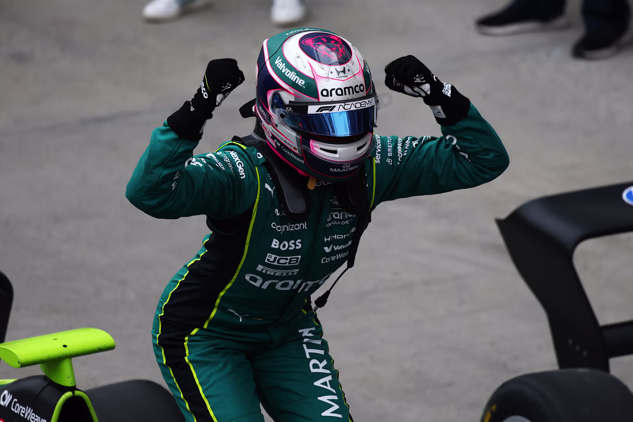Paatz inherits first F1 ACADEMY win after last-lap penalty