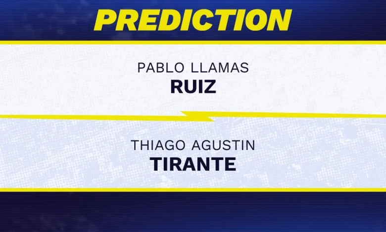 Pablo Llamas Ruiz vs. Thiago Agustin Tirante prediction, odds, picks for French Open 2026