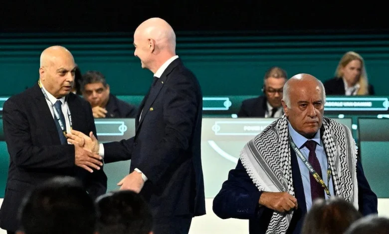 Palestinian FA's Rajoub refuses handshake with Israel at FIFA Congress