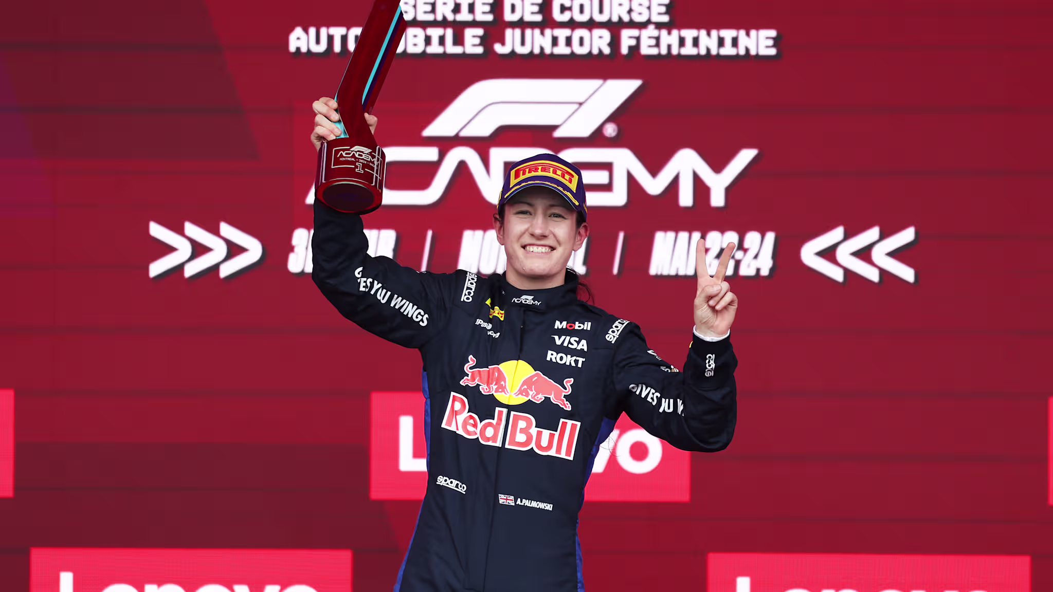 Palmowski takes F1 ACADEMY win in wet Montreal Feature Race