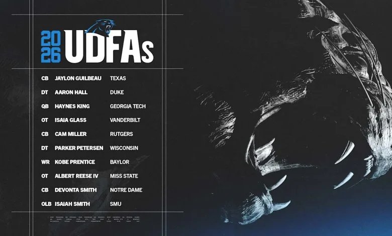 Panthers sign 10 undrafted rookies - Carolina Panthers
