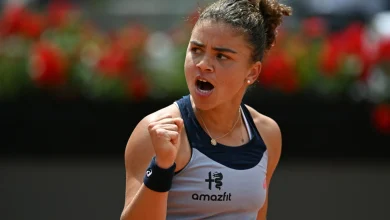 Paolini overcomes 57 unforced errors to beat Jeanjean in Rome