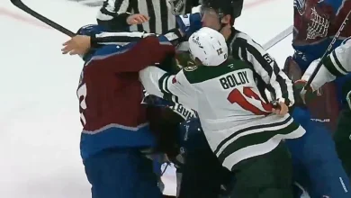 Parker Kelly faces suspension after punching ref and Boldy
