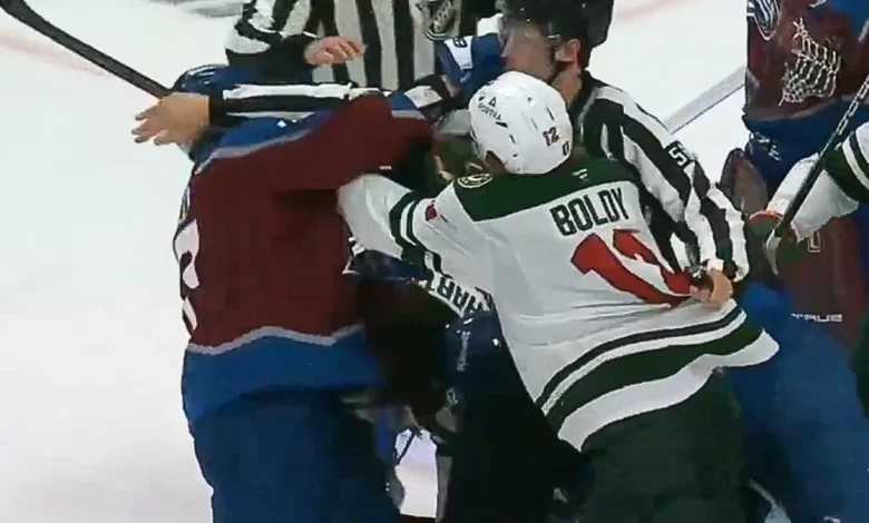 Parker Kelly faces suspension after punching ref and Boldy