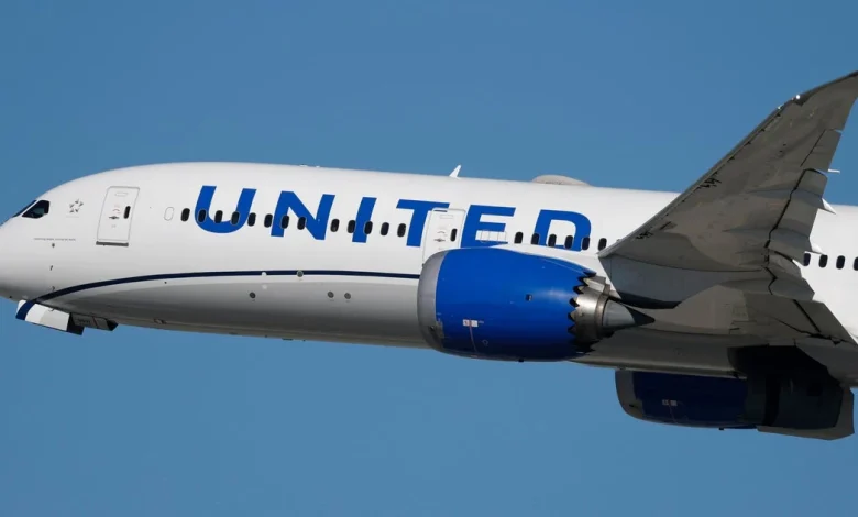 Passenger on United flight from Newark tried to open door at 36,000 feet, forcing emergency landing, pilot says