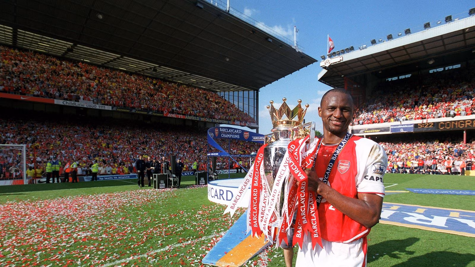 Patrick Vieira on becoming a title-winning captain | Interview | News