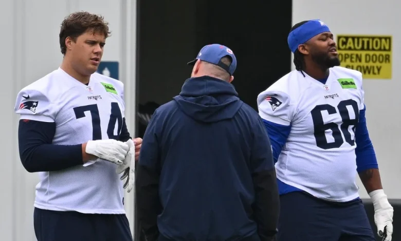 Patriots rookie minicamp notebook: Caleb Lomu reps strictly at left tackle