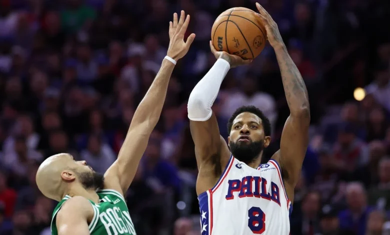 Paul George (illness) downgraded to probable for Sixers-Celtics Game 7