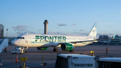 Pedestrian killed after being struck by Frontier Airlines plane taking off in Denver