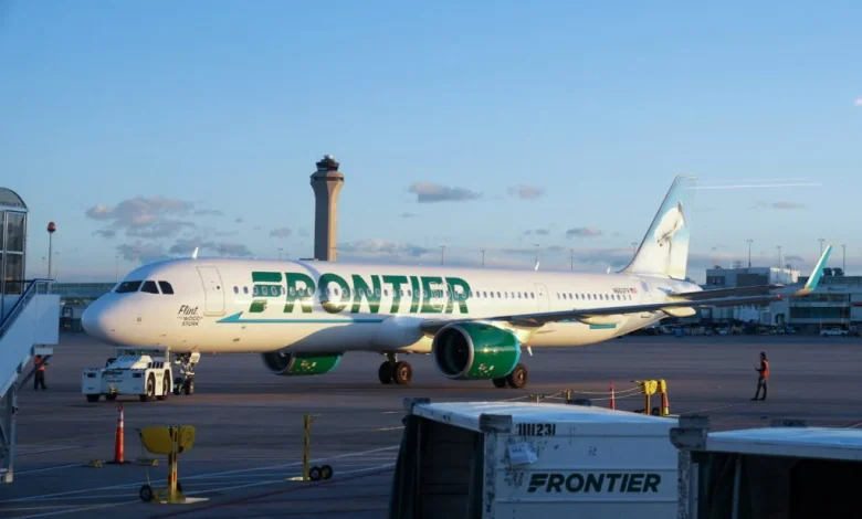 Pedestrian killed after being struck by Frontier Airlines plane taking off in Denver