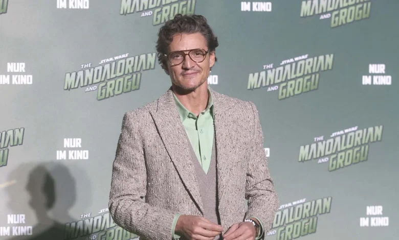 Pedro Pascal promotes The Mandalorian and Grogu in Grogu green instead of attending the Met Gala