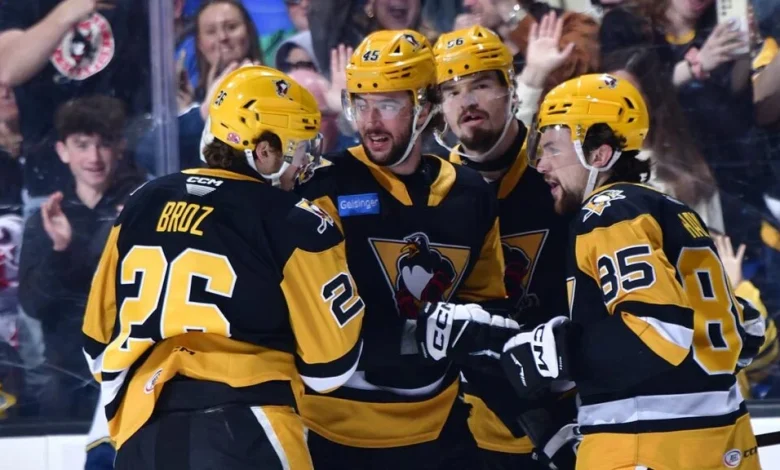 Penguins romp into conference finals | TheAHL.com