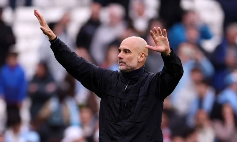 Pep Guardiola sends title race plea to West Ham: 'Come on you Irons'