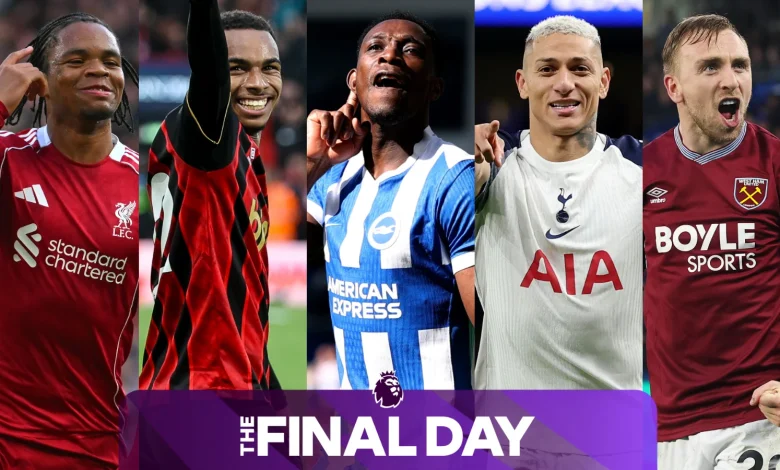 Permutations: What each club needs on the Final Day