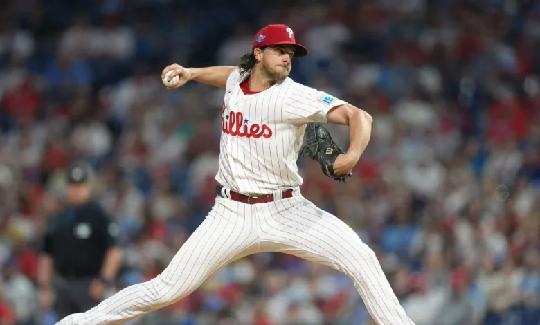 Phillies put starter Aaron Nola on paternity list, recall Nolan Hoffman