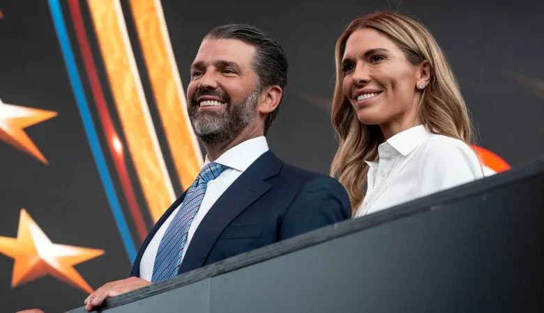 Photos offer glimpses of Donald Trump Jr. and Bettina Anderson’s luxurious, tropical wedding weekend