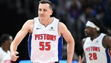 Pistons' Duncan Robinson pays tribute to brother, who died by suicide in 2025