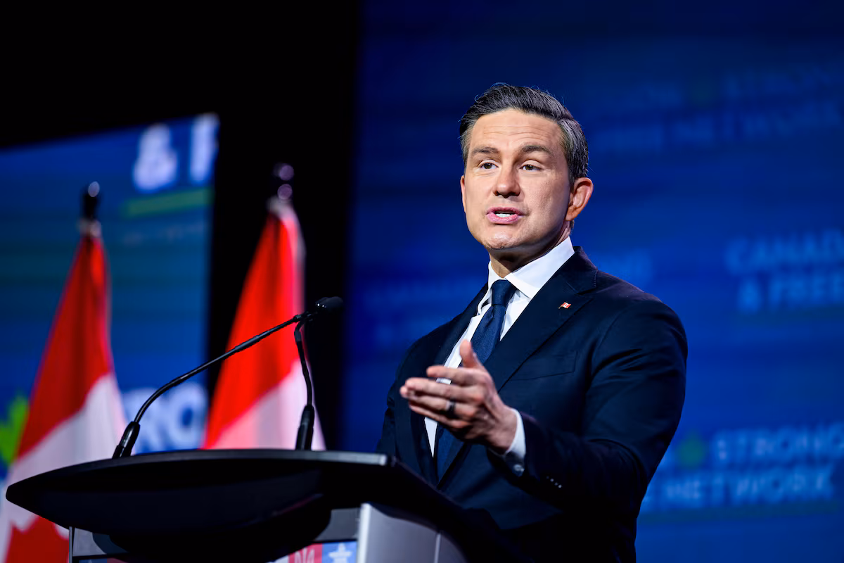 Poilievre casts himself as a fighter who can take on Carney’s Liberals