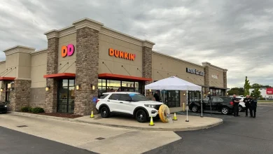 Police departments across the area participate in Cop on a Rooftop
