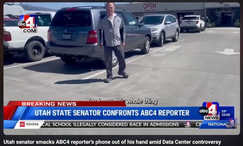 Police investigating confrontation between Sen. Jerry Stevenson senator and ABC4 journalists