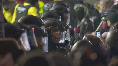 Police make 'targeted arrest' near ICE facility in Portland