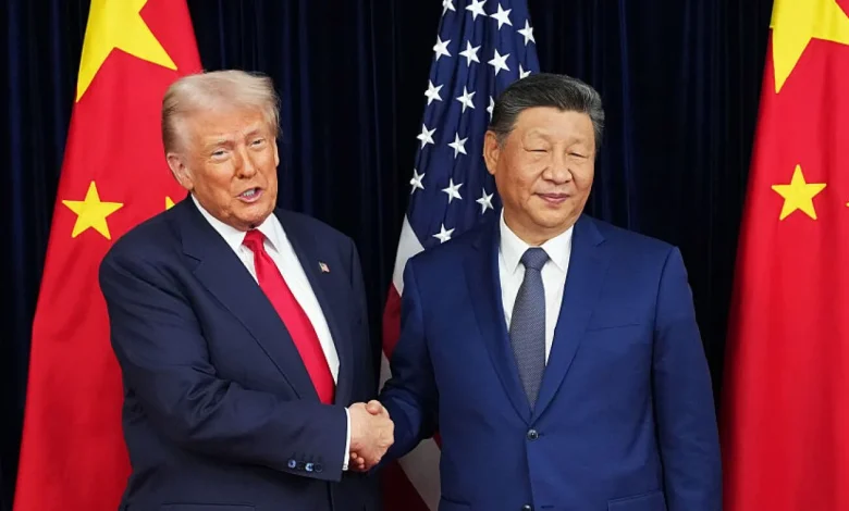 Poll: Iran, tariffs weigh heavily on Trump's China trip : NPR