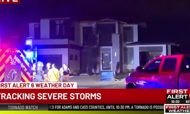 Possible tornado reported near Ashland