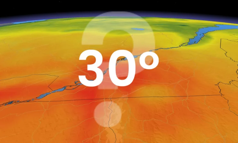 Possibles premiers 30°: êtes-vous prêts pour un début de semaine chaud?