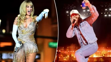 Post Malone, Meghan Trainor come down with serious cases of 'Blue Dot Fever' and it's spreading to other touring artists