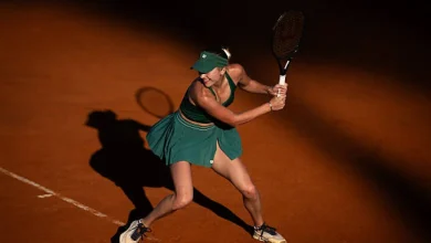 Potapova's dog, protagonist at Roland Garros