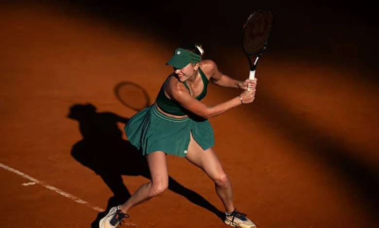 Potapova's dog, protagonist at Roland Garros