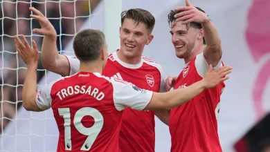 Premier League title race: Arsenal have 'flipped the pressure' onto Man City by taking a six-point lead, says Jamie Redknapp