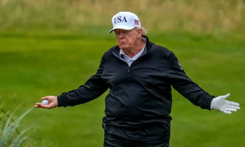 President Trump Accused Of Ruining PGA Tour's Cadillac Championship