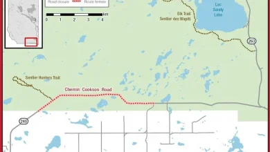 Prince Albert National Park closes road after washout