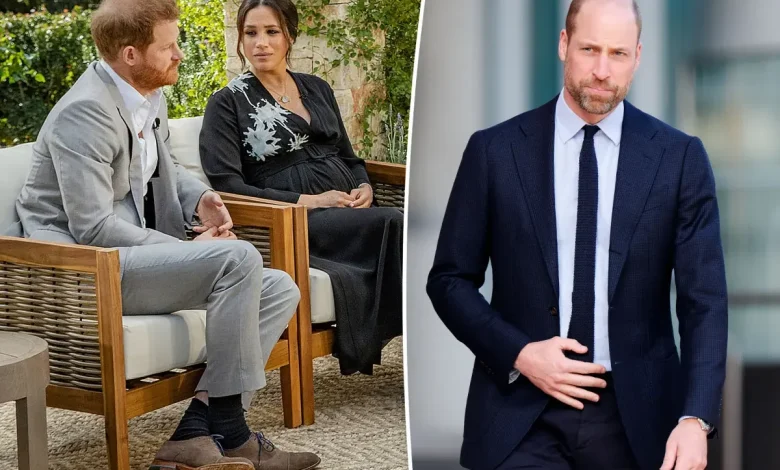 Prince William was ‘sick with worry’ and ‘retching for a week’ before Harry and Meghan Markle’s Oprah interview