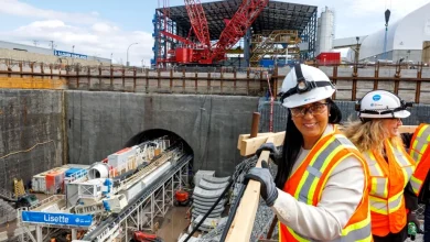 Prolongement de la ligne bleue | Un tunnelier nommé Lisette